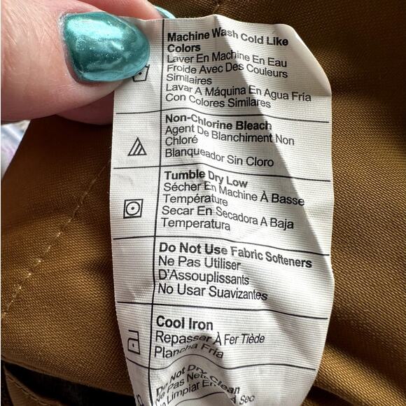 Carhartt Women Size 4-6 Montana Reversible Relaxed Fit Insulated Vest Oak Brown - Picture 9 of 10